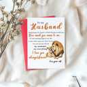10 x Romantic Birthday Gift for Husband, Unique Sweet Birthday Card from Wife, Thank You Husband Birthday Card, Happy Birthday To My Husband