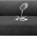 Waterproof Couch Cover, Stretch Non-Slip Oversized Sofa Slipcover with Elastic Bottom Stay-in-Place - Leakproof Furniture Protector for Kids & Pets - Washable (Oversized Sofa, Dark Gray)