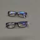 Gaoye +1.5 2-Pack of Reading Glasses - Blue-Light Filter, UV Protection - Readers with Rectangle Frames