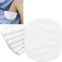 Reusable Armpit Sweat Pads Women Men, Underarm Sweat Pads for Sweat Stains, Machine Washable, 6 PCS (Large)