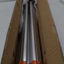 QWORK Aluminum Survey Tripod - Heavy Duty Contractor Tripod with Quick Clamp, Universal Transit Level Tripod, 5/8" x 11" Thread