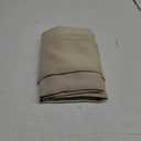 ChrisDowa Grommet Blackout Curtains for Bedroom - Thermal Insulated Room Darkening Curtains for Living Room (1 Panel Set, Beige,42W x 84L)
