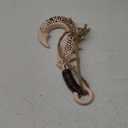 The Polynesian Demigod Maui-Inspired Cosplay Small Fish Hook Props Engraved Hawaii Tribal Design (Ivory White)