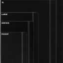 Moleskine Cahier Journal, Soft Cover, Large (5" x 8.25") Ruled/Lined, Black, 80 Pages (Set of 3)