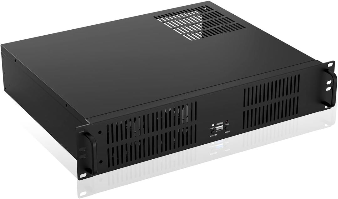 2U Micro ATX Compact Rackmount 3 x 3.5-inch HDD and 1 x 2.5-inch SSD, Chassis Support ATX PS2 PSU, USB 2U Micro ATX Compact Rackmount 3 x 3.5-inch HDD and 1 x 2.5-inch SSD, Chassis Support ATX PS2 PSU, USB