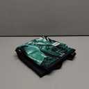 Waterproof Drawstring Backpack Sports Gym Sackpack with Mesh Pockets Water-Resistant String Cinch Beach Bag for Men Women (Print - Black Leaves)