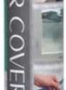 Con-Tact Brand Creative Clear Covering, Versatile and Self-Adhesive Shelf Liner, Ideal Privacy Film, Protective Clear Vinyl, 18'' x 16', Matte