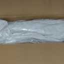 JA COMFORTS 2626 Premium Goose Down Feather Throw Pillow Inserts(Set of 2)-5% Down Filling,High Filling Weight,250 TC Cotton Cover, Square, White