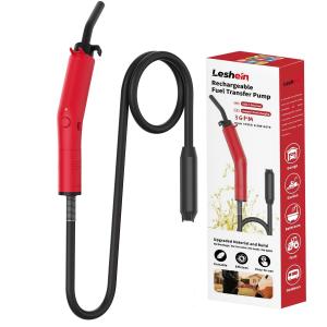 Fuel Transfer Pump 3GPM, USB Rechargeable Electric Siphon Pump for Gasoline Diesel Water, Portable Leakproof Gas Can Pump with Upgraded Hose Material & Build, Ultra-Fast Oil Transfer Pump