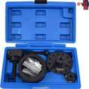 Crankshaft Front Oil Seal Installer & Removal Kit, Compatible With BMW N40 N42 N45 N46 N52 N53 N54, With Carrying Case & Gloves