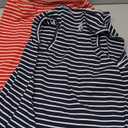 Koneseve Dog Vest Lightweight Stretchy Dog T-Shirts Soft Cool Sleeveless Stripe Vests Breathable Clothes for Puppy Kitty Cats Small Medium Large Dogs 2 Pack Red + Blue [ 6XL ]