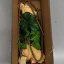 Real Touch Artificial Roses (Set of 3)  23.6" Long Stem Yellow Garden Roses  Lifelike Faux Silk Flowers for Wedding Bouquets, Home Dcor, Centerpieces & Floral Arrangements