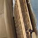 Greenstell Laundry Hamper with lid, No Install Needed, 110L Wicker Laundry Baskets Foldable 2 Removable Liner Bags, 2 Section Clothes Hamper Handwoven Rattan Laundry Basket with Handles, Natural