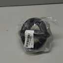 Monster K9 Indestructible Dog Ball  Lifetime Replacemnet - Durable Dog Toy for Aggressive Chewers - Safe, Non-Toxic Natural Rubber - Chew, Tug & Fetch - Tough, Heavy Duty - 5.5 (2X Tennis Ball Size) (Black)