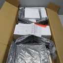 Outdoor Plant Stand Plant Shelf, 5-Tier Large Heavy Duty Metal Plant Stand for Multiple Flower Planter Holder, Waterproof Plant Rack for Living Room,Balcony,Garden,Patio,Black (Black)