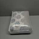 Finlonte Twin Quilt Set, 100% Cotton Twin Comforter Set, Blue Grey Farmhouse Quilted Bedspread, Patchwork Lightweight Reversible Quilt Bedding Set for Twin Bed, 2-Pieces (Twin (68"x86"))