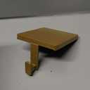 Christmas Stocking Holders for Mantle Set of 4, Mantle Stocking Hangers Hanging Hooks, Stocking Hanger Base, Stocking Holder Hooks for Fireplace Tabletop Shelf Christmas Decoration 