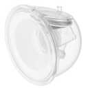 Momcozy Original S9 Pro/S12 Pro Replacement Accessories, Only Compatible with Momcozy S9 Pro/S12 Pro Breast Pump NOT for S9/S12 (Single-Sealed Full Set Collector Cup with 24mm Flange,180ml, 1 Pack) (SL Overall, Transparent)