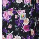 YOUSHARES Big Capacity Colored Pencil Case - 300 Slots large Pen Case Organizer with Multilayer Holder for Prismacolor Colored Pencils & Gel Pen (Purple Pink Rose)