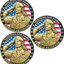 U.S. Female Veterans Challenge Coin - Honoring Courage, Sacrifice, and Strength of Women in Service (Pack of 3)