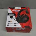 HyperX Cloud Alpha Wireless - Gaming Headset for PC, 300-hour battery life, DTS Headphone:X Spatial Audio, Memory foam, Dual Chamber Drivers, Noise-canceling mic, Durable aluminum frame, Red