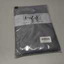 L.Z.E Black Ombre Sheer Curtains 72 Inch Length for Living Room, Black and White Curtains for Bedroom Dining Room Sliding Glass Door, Lightweight Gradient Window Drapes Grommet Top 2 Panels Set