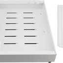 Expandable Pull Out Cabinet, Carbon Steel Slide Out Drawer for Cabinets, Width from 124. to 2047. Inches with 4 Removable Dividers, No Drill Installation