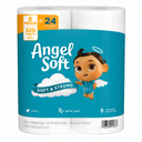 Angel Soft Toilet Paper, 6 Mega Rolls = 24 Regular Rolls, Soft and Strong Toilet Tissue