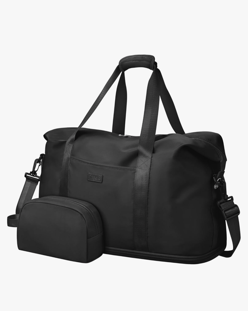 Expandable Travel Duffle Bags Weekender Overnight Bags for Women Men Hospital Bag for Women Labor Delivery with Toiletry Bag Waterproof