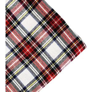 Medium Thick Scottish Checks Fabric  Polyester Cotton for Skirts, Tartan Designer Sewing Fabric (2yards 182cm X145cm, Dmgz-zy11)