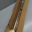 1 1/8 Inch Diameter Room Darkening Curtain Rods 28-48”, Heavy Duty Window Wrap Around Drapery Rod with Aluminum Bracket, Accessories, Wall Mounted Ceiling Mounted, Adjustable Length, Brushed Gold