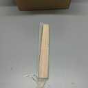 50pcs Cream-Coloured Imitated Silk Fabric Bamboo Folded Hand Fan Bridal Dancing Props Church Wedding Party Favors with Organza Bags