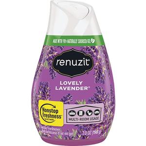Renuzit, Lovely Lavender Gel Air Freshener, 7 Ounce