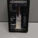 Hair Fibers for Thinning Hair, Dark Brown, Professional 5-in-1 Hair & Beard Styling Set, Include Applicator Pump, Fiber Hold Spray, Application Card, Hairline Comb,Hair Powder for Women & Men