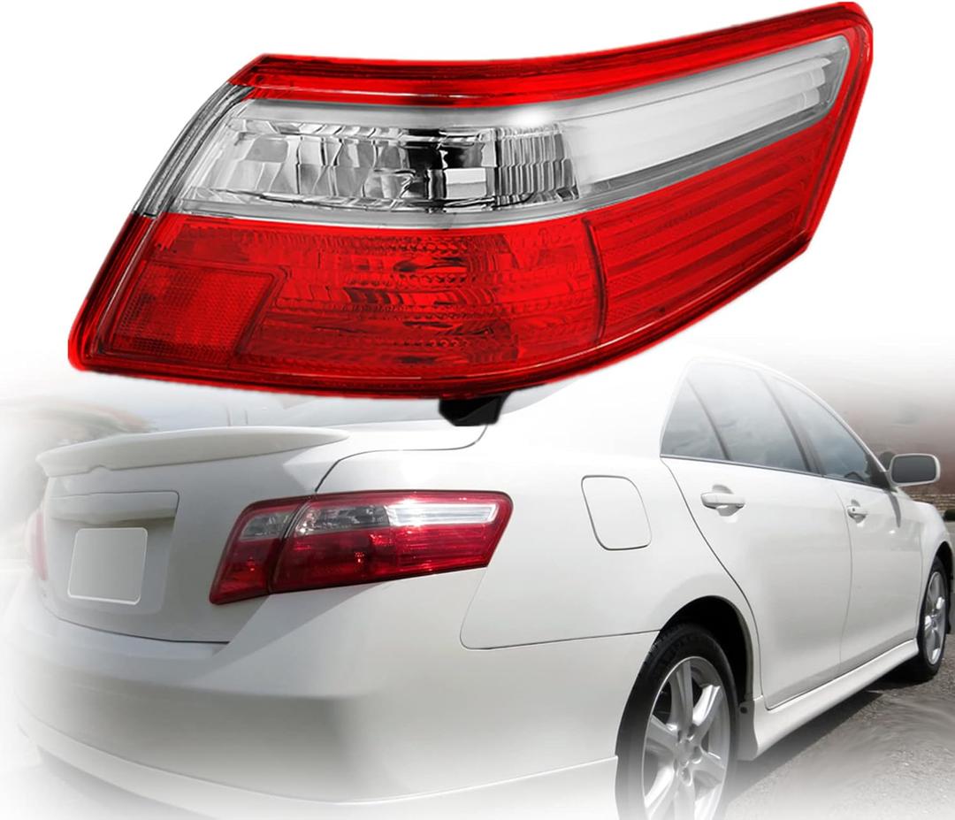 1-Pack Right Outer Piece Rear Tail Light Brake Lamp Replacement for 2007 2008 2009 Toyota Camry Right