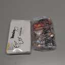 Hanaive 4 Pcs 4 Inch Mini Baby Dolls Lifelike Realistic Baby Dolls Animal Clothes Cute Tiny Gifts for Kids Birthday Party (Black Style)