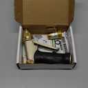 RAINPOINT Garden Hose Nozzle, Upgraded Heavy Duty Metal Spray Nozzle, High Pressure Water Nozzle with Adjustable Spray Patterns for Watering Plants, Car Washing, and Pet Showering