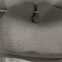 C CUSHION LAB Patented Pressure Relief Seat Cushion for Long Sitting Hours on Office/Home Chair, Car, Wheelchair - Extra-Dense Memory Foam for Hip, Tailbone, Coccyx, Sciatica - Light Grey (Gray)