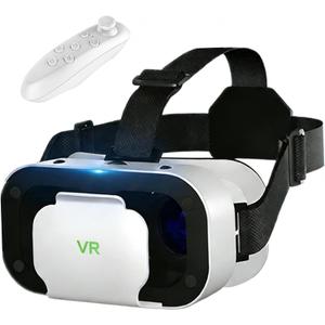 Virtual Reality Headset for Phone with Controller, 3D VR Glasses Adjustable VR Virtual Reality Goggles, Compatible 4.7-6.5 inch for iPhone & Android, for Movies Games