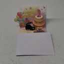 Birthday Cards, Cute Cat MUSIC & LIGHTS & BLOWABLE CANDLE Funny Pop up Happy Birthday Card, Birthday Gifts for Women Men Cat Lover Mom or Dad