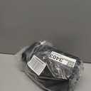 Travel Makeup Bag,Large Capacity Cosmetic Bags for Women,Waterproof Portable Pouch Open Flat Toiletry Bag Pattern Makeup Bag (Black Square)