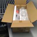 Vanity Lights for Bathroom Large 23", Farmhouse Rustic Vanity Light with Bubble Glass Shades, Brown 3 Light Bathroom Lighting Fixtures Over Mirror, Bath Wall Sconce Home Decor