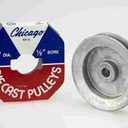 4" x 1/2" Bore, No Keyway, A-Groove, Chicago Die Cast Pulley