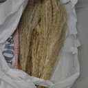 Natural Dried Pampas Grass Decor, Beige Pampas Grass, Bunny Tails Dried Flowers, Reed Grass Bouquet for Wedding Boho Flowers Home Table Decor, Rustic Farmhouse Party (100 in Total )