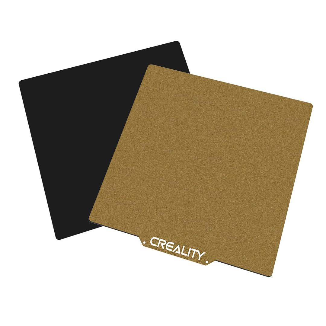 Creality Official PEI Plate with Adhesive for Creality Ender 3/Ender 3 Pro/Ender 3 V2/Ender 3 S1/Ender 3 S1 pro/Ender 3 neo/Ender 3 v2 neo/Ender 5/Ender 5 Pro and All 265*250*8mm, Size 3D Printer