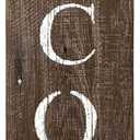 BARNWOODUSA Wooden Welcome Sign for Front Door (5 Foot), Espresso Brown  9 Wide Vertical Outdoor Welcome Signs  Decorative Real Reclaimed Wood - Farmhouse Rustic Yard, or Front Porch Decor,