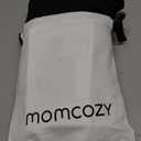 Momcozy Baby Wrap Carrier, Easy to Wear Infant Carrier Slings, Lightweight Hands Free Baby Sling, Adjustable Baby Carriers for Newborn to Toddler 8-35 lbs, Black