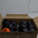 Liliful 72 Pcs Halloween Mini Pumpkin Bucket Witch Cauldron Small Spooky Halloween Candy Cauldron Pot Portable Pumpkin Buckets for Party Favors