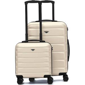 Carry On Suitcases Hardside Built In TSA Lock & USB Port Silent Double Spinner Wheels Maximum Underseat Carry-On Bag For American & United Approved Airlines 18" 2