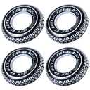 Zaruatu 2 Pack Inflatable Tire Pool Float for Adults Inflatable 24" Giant Tire Tubes Tire Swimming Ring Tires Party Decor for Swimming Pool Lake Ocean (24")